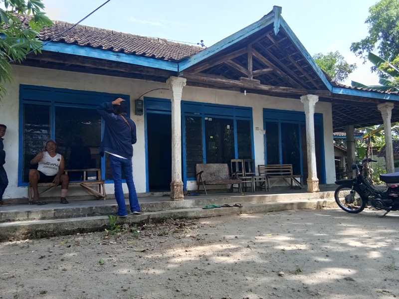 Rumah Ayah Angkat Puji Kuswanti Di Desa Krajan, Kecamatan Parang, Kabupaten Magetan. ( Norik/MT).