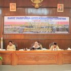 Rapat Paripurna Penjelasan Dewan Atas Raperda Koperasi.