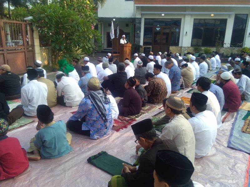 Sholat Idul Adha Majelis Islam Kaffah Magetan.(Anton/LM)