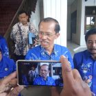 Bupati Magetan,Suprawoto,Memberikan Keterangan Kepada Wartawan. ( Norik/Magetan Today).