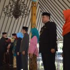 Bupati Memberikan Selamat Kepada Kepala OPD baru