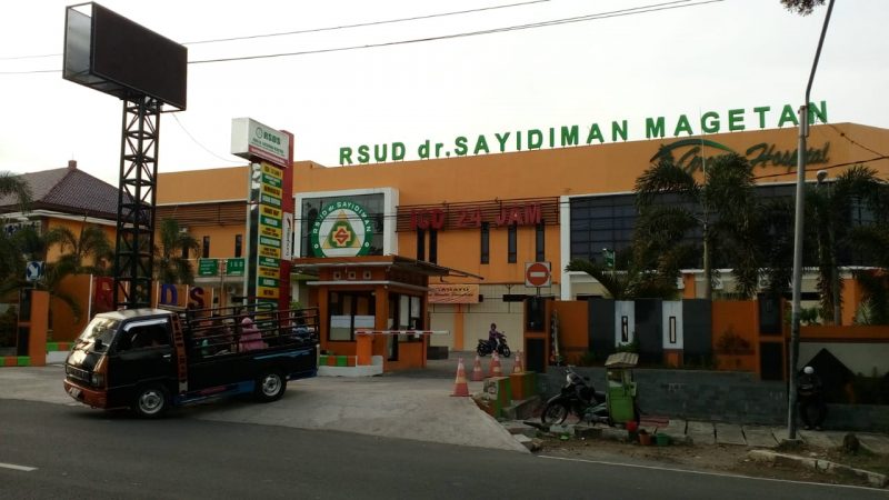 RSUD dr Sayidiman Kabupaten Magetan. ( Norik/Magetan Today).