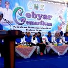 Kegiatan Gemarikan Di Lapangan Kelurahan Mejayan, Kecamatan Magetan ( 10/10).
