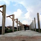 Lokasi Relokasi Pedagang Los Kayu Pasar sayur. ( Norik/Magetan Today).