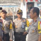Wakapolda Jatim, Brigjen Pol Toni Harmanto Bersama Kapolres Magetan, AKBP Muhammad Riffai, Diarea Distrik Maospati. (Norik/Magetan Today)