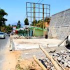 Proyek Parkir Pasar Agrowisata Kelurahan Singolangu, Sarangan. ( Norik/Magetan Today)