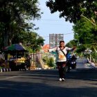 Salah Satu Peserta Napak - Tilas Parang- Magetan. ( Norik/Magetan Today)