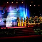 Wagub Jatim, Emil Dardak Bersama Bupati Magetan, Suprawoto, serta sejumlah pejabat Pemprov jatim, membuka Jatim Kominfo Festival 2019.