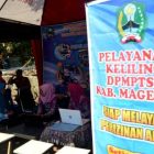 Layanan Pepeling di Acara Sambang Desa di Desa Banjerejo, Kecamatan Ngariboyo, Kabupaten Magetan. ( Norik/Magetan Today).