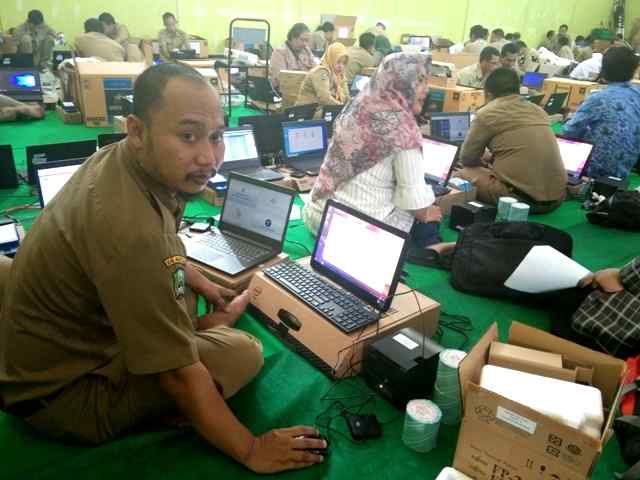 Puluhan TTL e-Voting Diuji Oleh BPPT Jakarta. (Norik/Magetan Today)