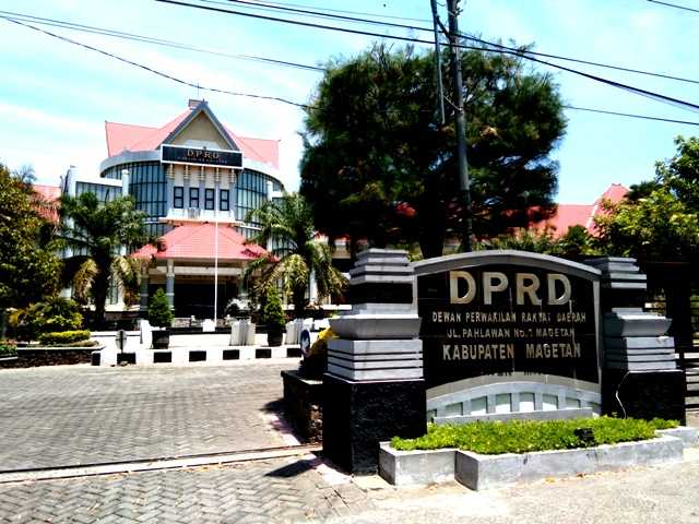 Gedung DPRD Magetan. (Norik/Magetan Today)