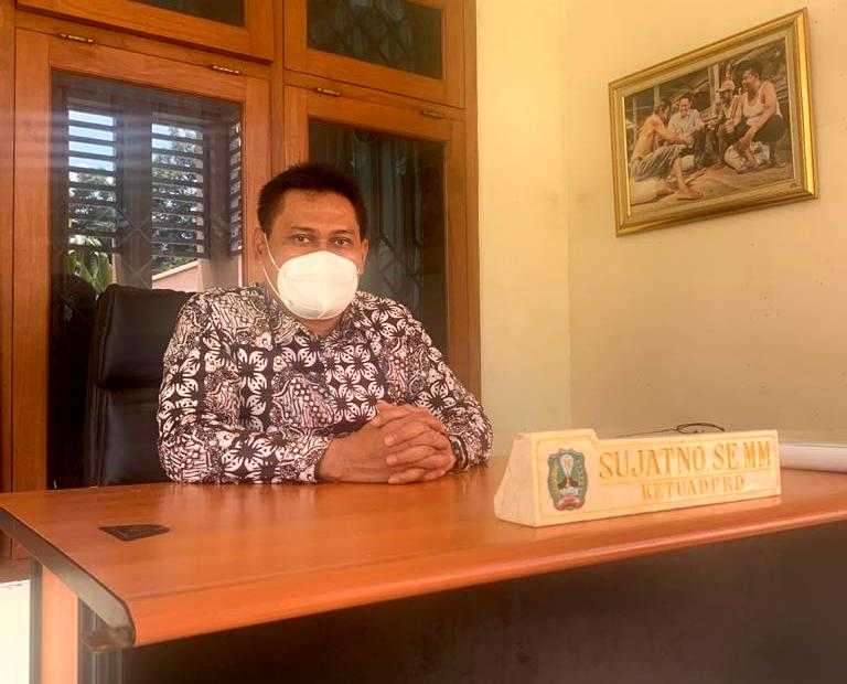 Sujatno, Ketua DPRD Magetan. (Istimewa).