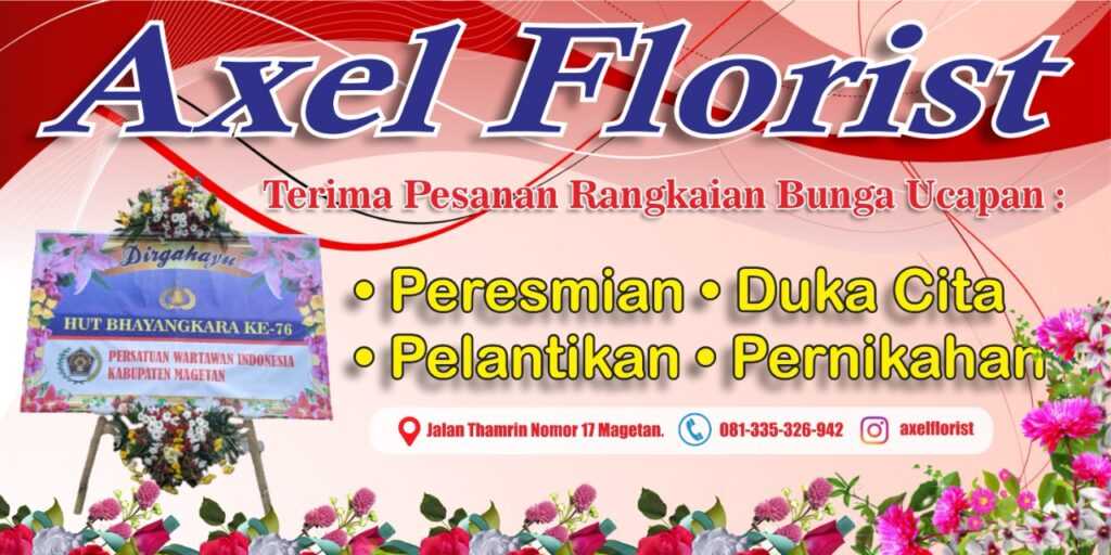 axel florist banner