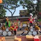 Parade Drumband Pelajar Semarak Hari Jadi Magetan.