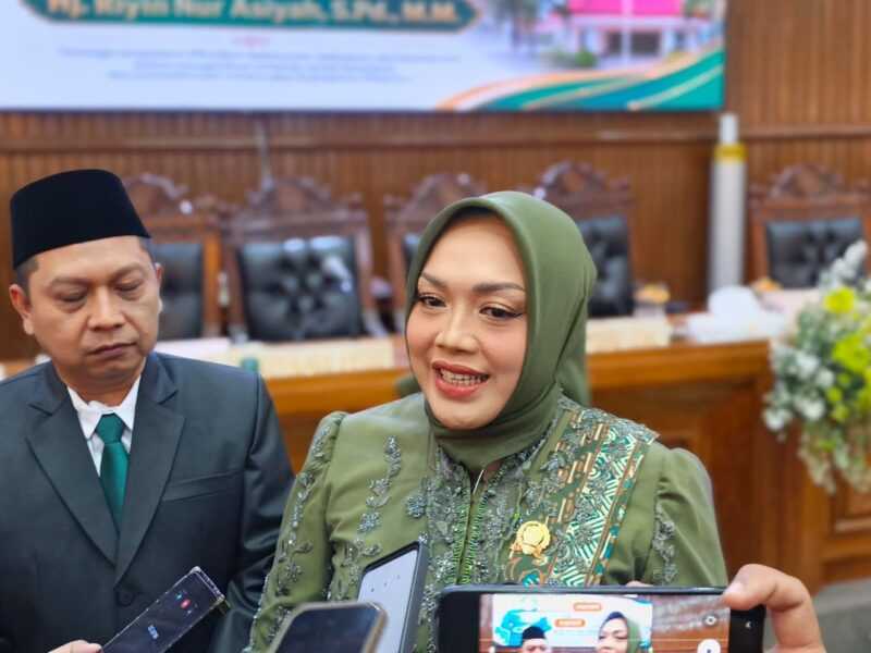 Ketua DPRD Magetan, Riyin Nur Asiyah