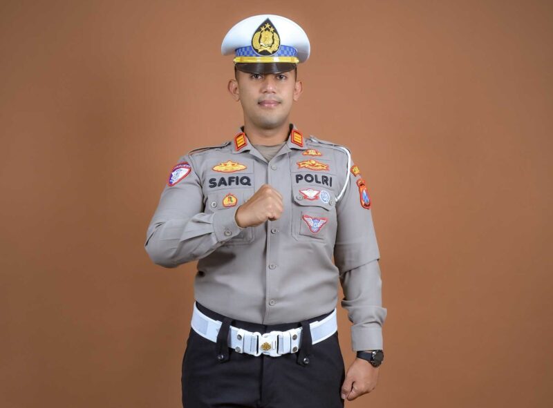 Kasat Lantas Polres Magetan AKP Safiq Jundhira Zulkarnaen.  